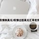 疫情换美元/疫情过后美元汇率走势